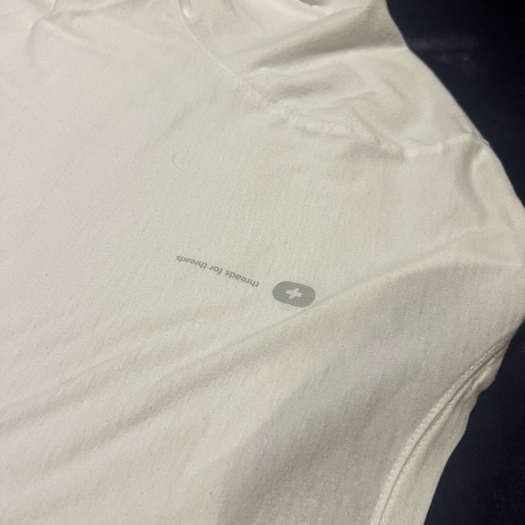 FIGS | White Long Sleeve Undershirt - Picture 6 of 6